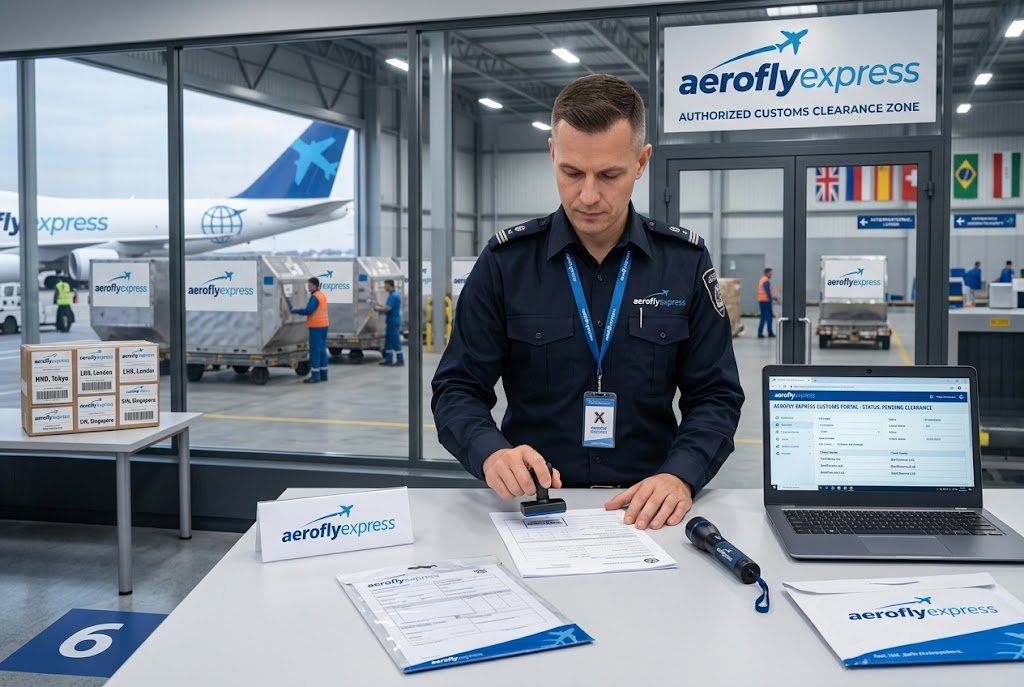 Customs clearance logistics