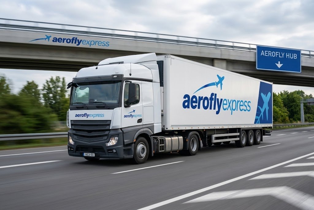 Road freight truck